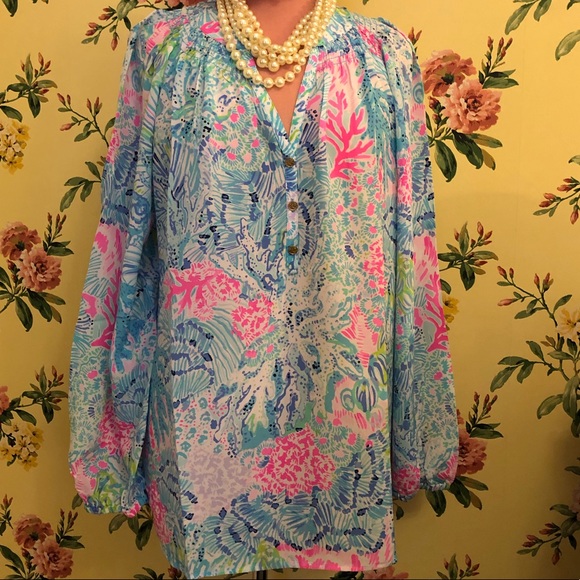 🍃🌸 Lilly Pulitzer Elsa Top 
Sz XL 🌸 - Picture 2 of 8